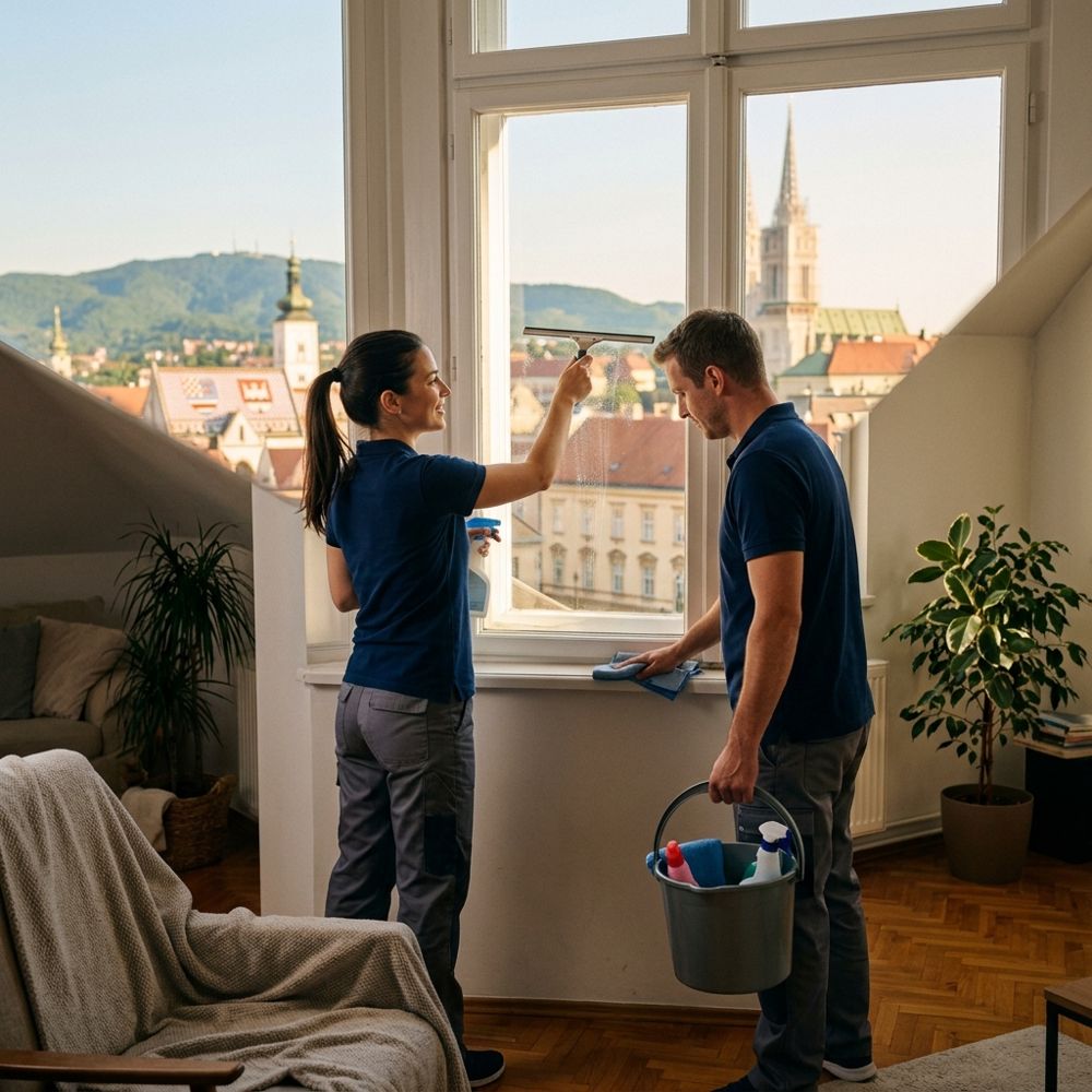Chistify tim na čišćenju stana